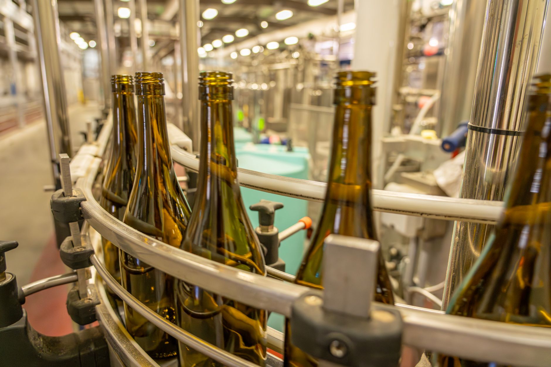 Assembly line product inspection (illustration)